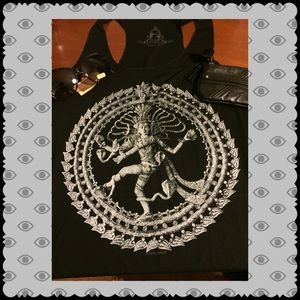 ❤️SOLD❤️Brand New Cotton Black Tank w/graphic