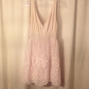Blush Lace Dress