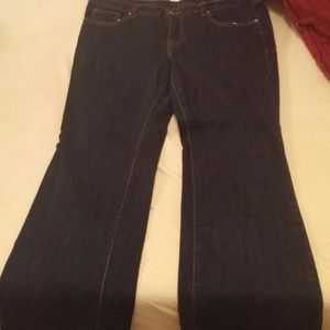 Dark wash jeans