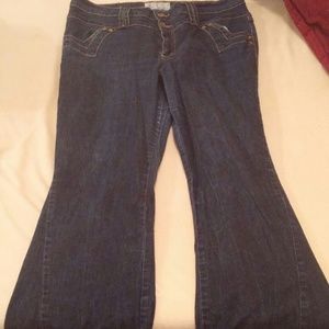 Baby phat professional wear wide leg jeans