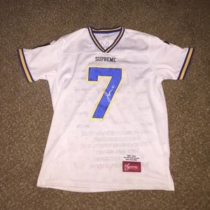 supreme hail mary football jersey