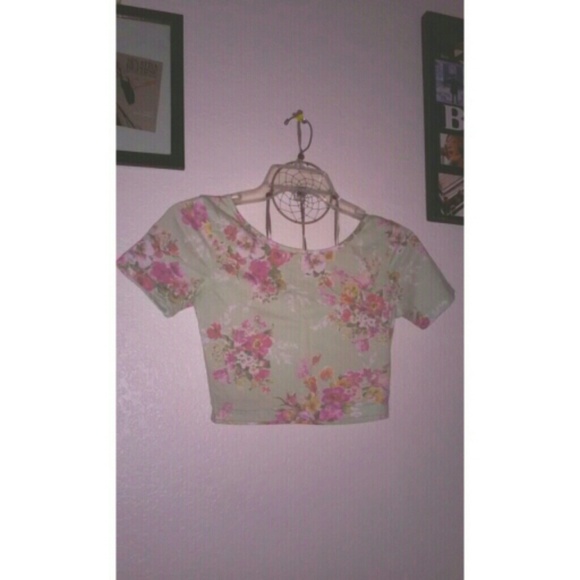 Floral Crop Top