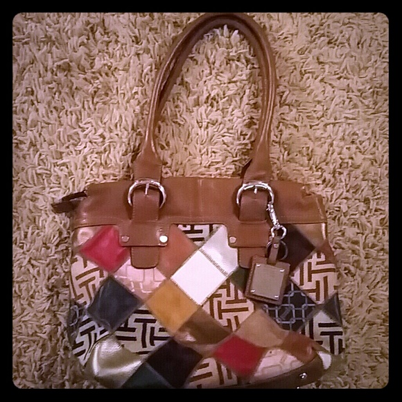On holdTignanello Patchwork Handbag - Gently Used