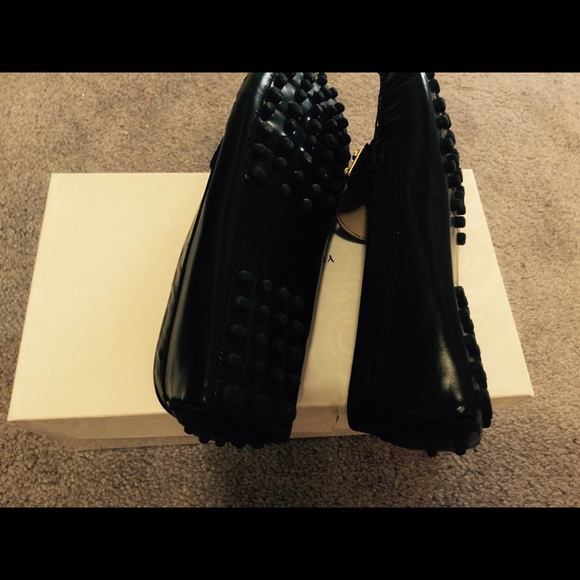 Authentic young Versace size 39 (7) driving shoes. - Picture 3 of 3
