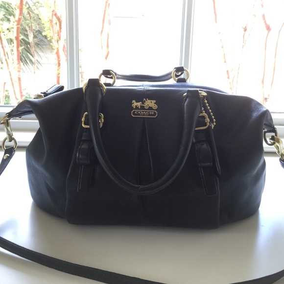 Coach Handbags - Adorable black Coach satchel!