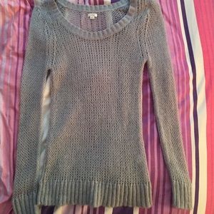 Grey sweater from Aerie.