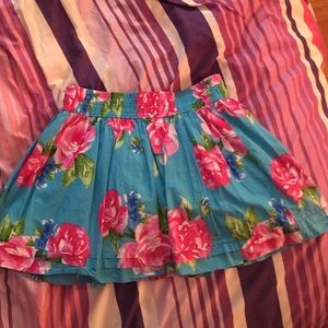 Gilly Hicks floral skirt