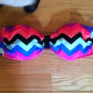 Pink bathing suit top