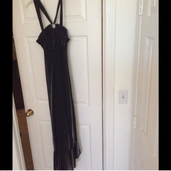 Shimmering black cocktail dress. - Picture 7 of 7