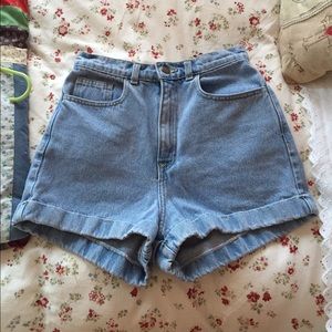 American Apparel High Waisted Shorts