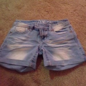 Light wash Jean shorts