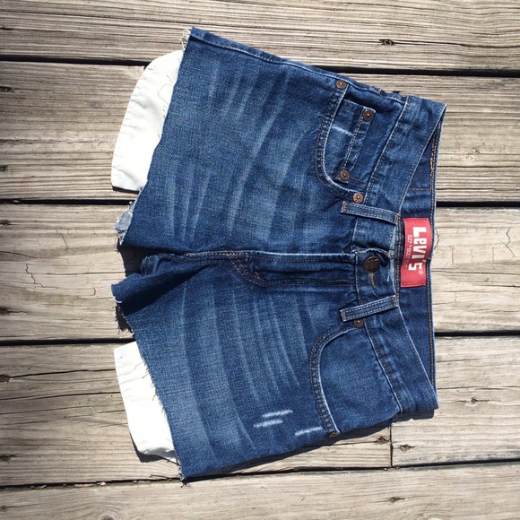 Levi's cutoff shorts