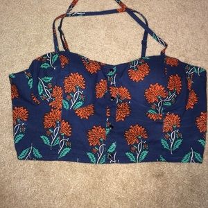 AMERICAN RAG CROP TOP