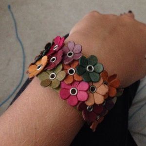 floral bracelet
