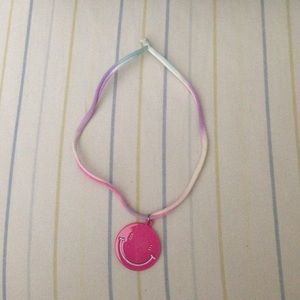 tye dye choker necklace
