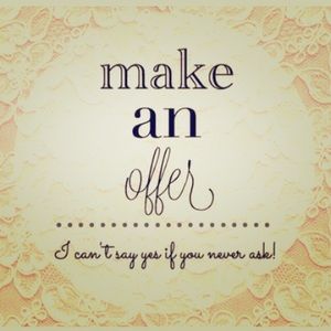 Make an offer 😊😊