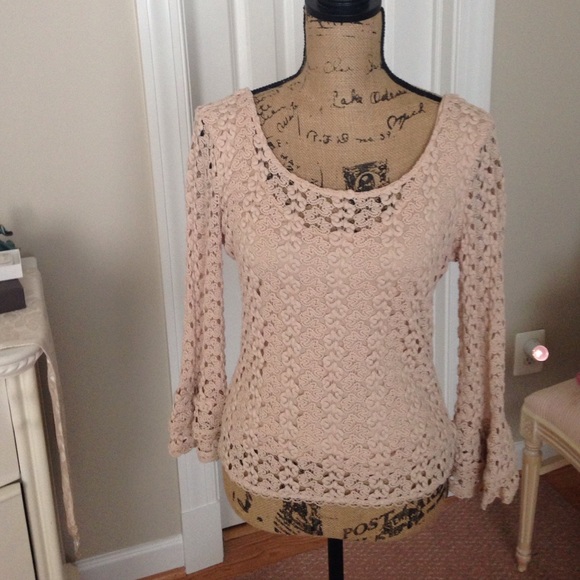 Free People Crochet top