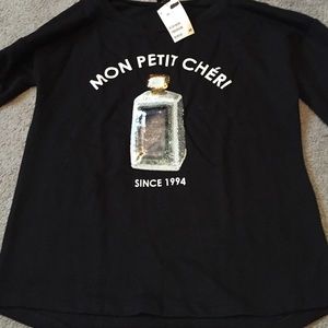 Black mon petit chéri Sweatshirt like shirt