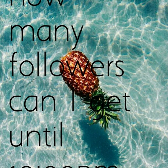 Trying to get more followers and more sales