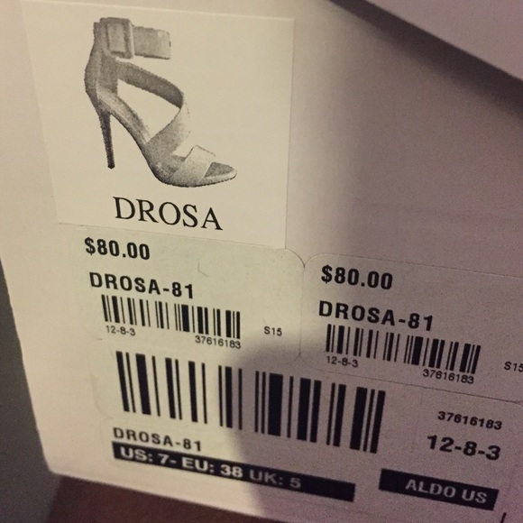 Silver heels from Aldo - Picture 3 of 4