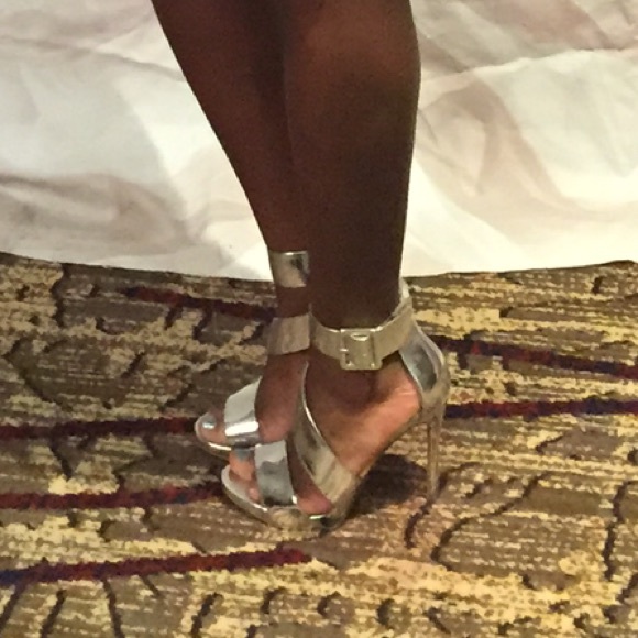 Silver heels from Aldo - Picture 4 of 4