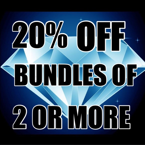 BUNDLE 2 OR MORE LISTINGS AND TAKE 20% OFF!