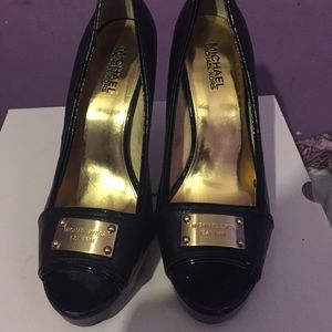 Black Michael Kors heels