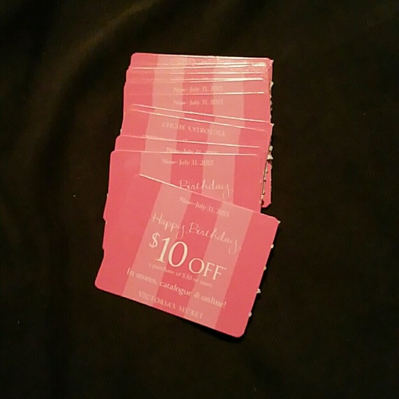 5 $10/$30 Victoria Secret Coupons - Picture 2 of 2