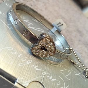 Locked Heart bracelet with unlocking keys