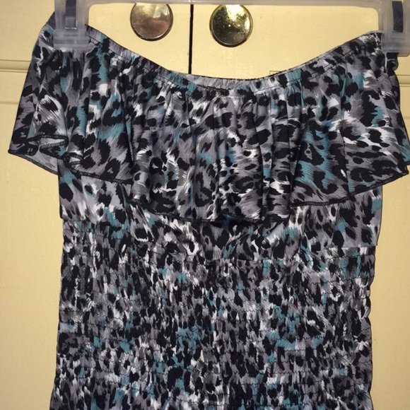 Leopard strapless dress! - Picture 3 of 3
