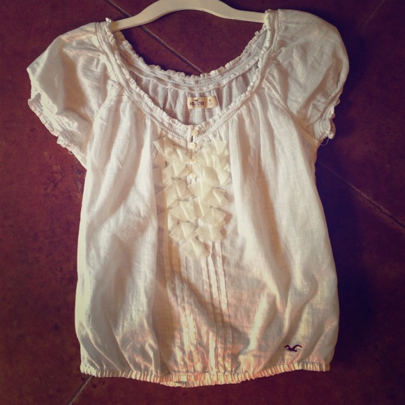 Hollister Peasant Blouse
