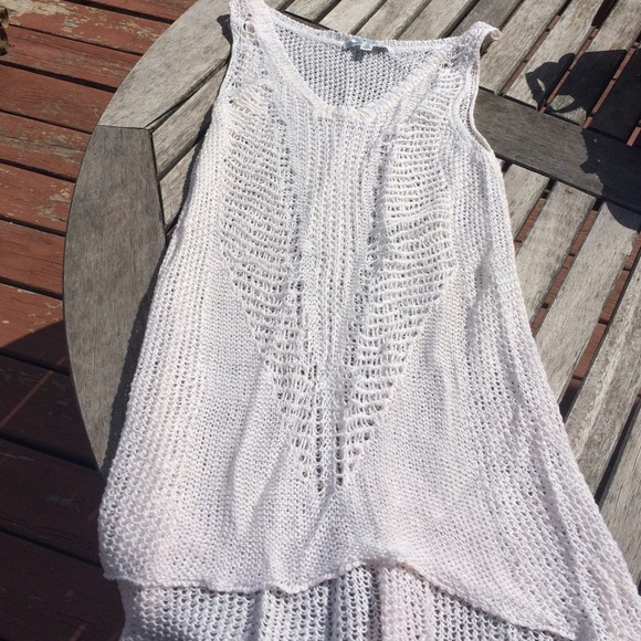 White tank top