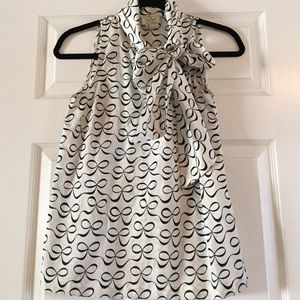 Kate spade blouse with neck bow