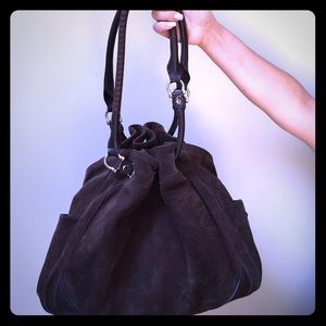 Cole Haan brown suede Handbag