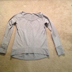 Lululemon grey sweatshirt