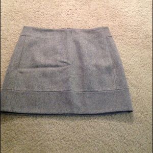 Jcrew wool mini skirt
