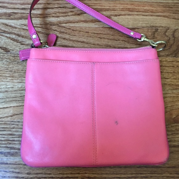 Coach pink crossover bag - Picture 4 of 4