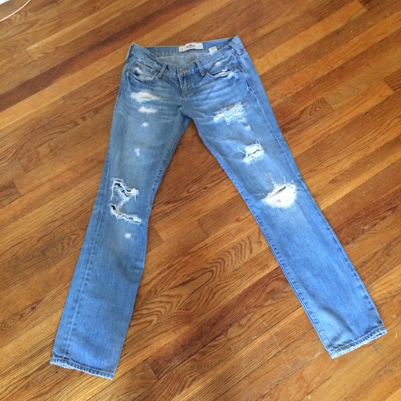 Hollister Ripped Denim Jeans