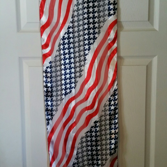 American flag scarf