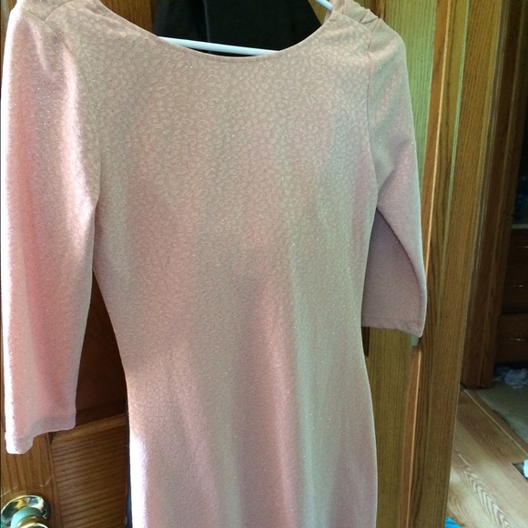 Pink cocktail dress