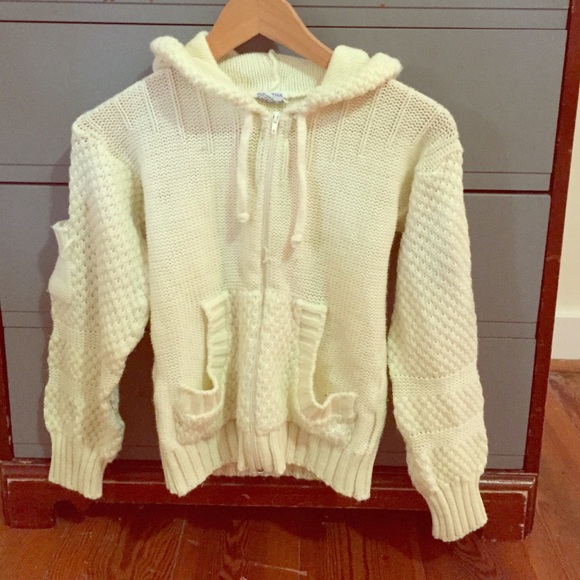 Vintage zip up sweater