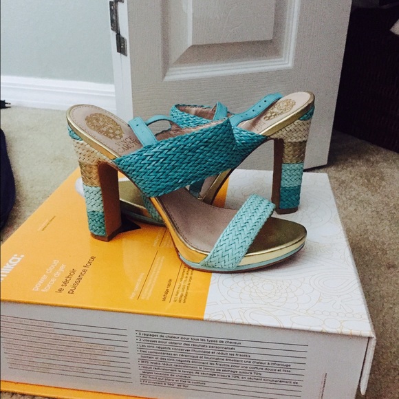Vince Camuto multi-colored heels