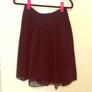 Banana Republic Black A-line Skirt