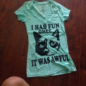 Grumpy cat shirt