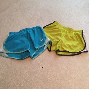 Nike girls running shorts