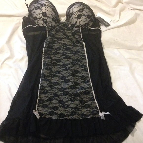 ❌DONATED❌NWT Sexy Black Teddy