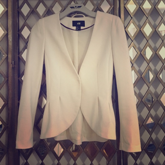 peplum blazer