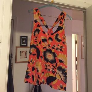 J Crew Silk Floral Top