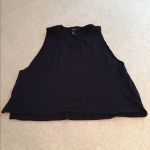 Forever 21 Black Muscle tank