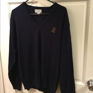 Vintage navy Izod sweater